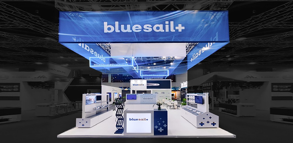 蓝帆 印尼国际医疗器械展(IRGCE) 2024展台丨空间设计展现平台优势